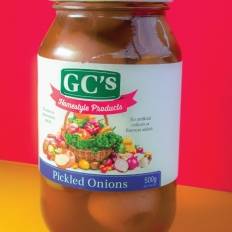 G.C.'s Plain Pickled Onions 500g